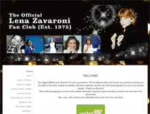 Tablet Screenshot of lenazavaroni.co.uk